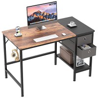 Computer desk with drawers measuring 100x50x75cm